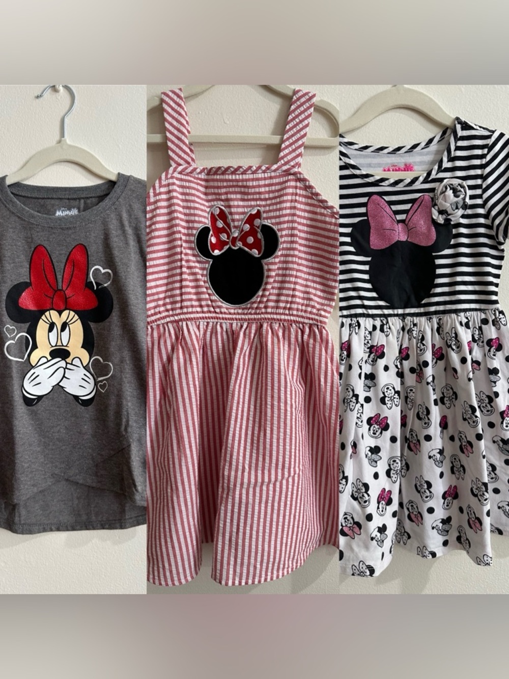 Minnie dress/tshirt lot